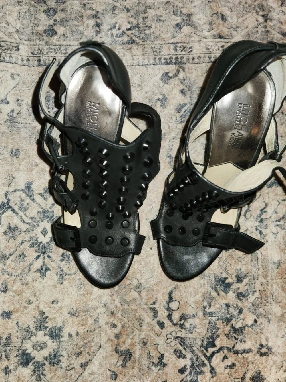 Michael Kors sexy black high heels, fits size 8